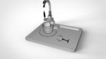 faucet kitchen sink