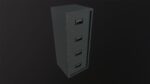 File Cabinet 3D Model