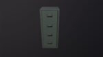 File Cabinet 3D Model