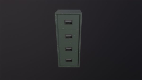 File Cabinet 3D Model
