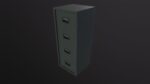 File Cabinet 3D Model