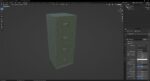 File Cabinet 3D Model