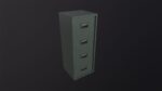 File Cabinet 3D Model
