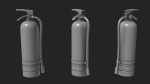 Fire Extinguisher 3D Print Model