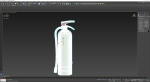 Fire Extinguisher 3D Print Model
