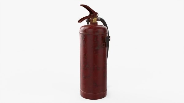 Fire extinguisher classes A and B 01 dirty