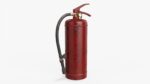 Fire extinguisher classes A and B 01 dirty
