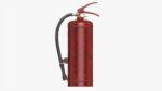Fire extinguisher classes A and B 01 dirty