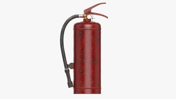 Fire extinguisher classes A and B 01 dirty
