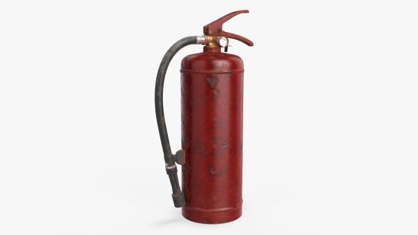 Fire extinguisher classes A and B 01 dirty