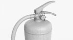 Fire extinguisher classes A and B 01 dirty