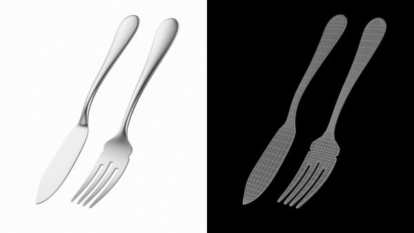 Fish Knife and Fork Generic Cutlery