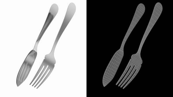 Fish Knife and Fork Generic Cutlery