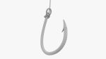 Fishing hook with line