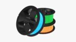 Fishing line on spool