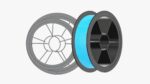 Fishing line on spool
