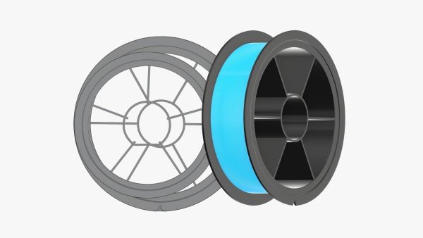 Fishing line on spool