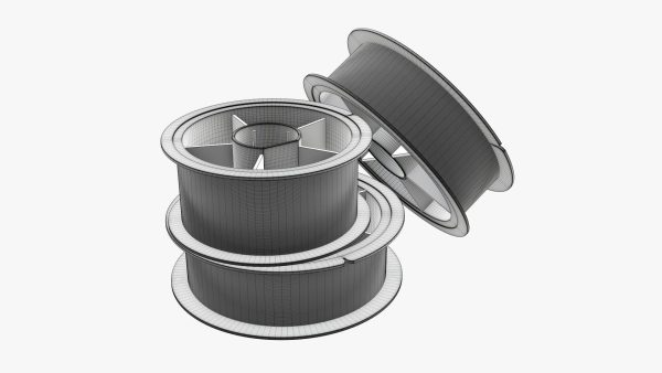 Fishing line on spool