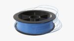 Fishing line with single spool 01