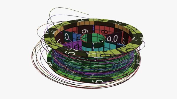 Fishing line with single spool 01