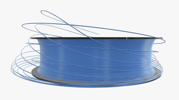 Fishing line with single spool 01
