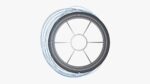 Fishing line with single spool 01