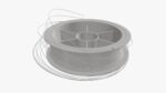 Fishing line with single spool 01