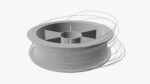 Fishing line with single spool 01