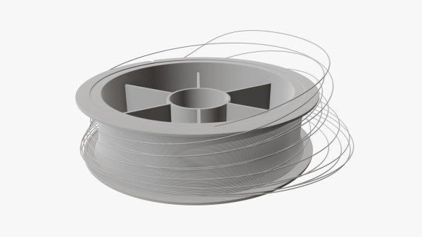 Fishing line with single spool 01