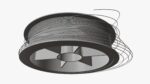Fishing line with single spool 01