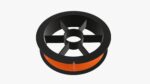 Fishing line with single spool 02