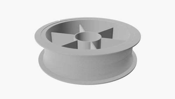 Fishing line with single spool 02