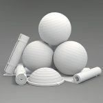 Fitness equipment set