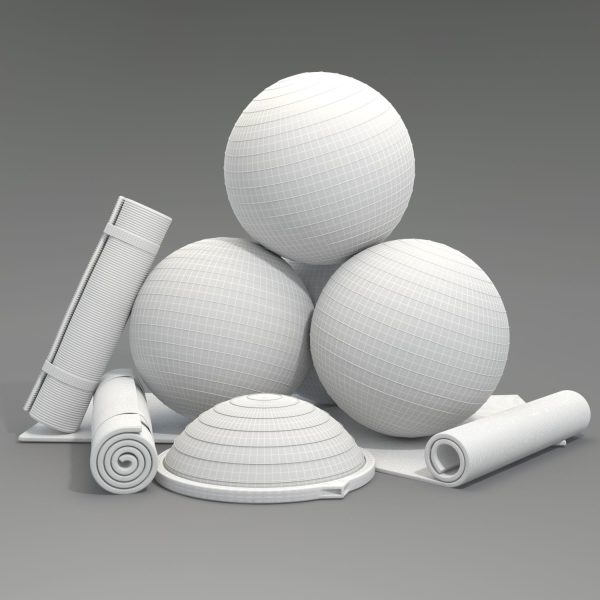 Fitness equipment set