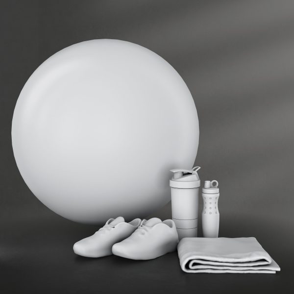 Fitness set dynapro gym ball