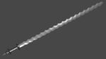 Flamberge sword with Khora handle