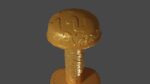 Flamberge sword with Langsax handle