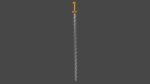 Flamberge sword with Langsax handle