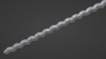 Flamberge sword with Xyphos handle