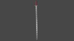 Flamberge sword with Xyphos handle