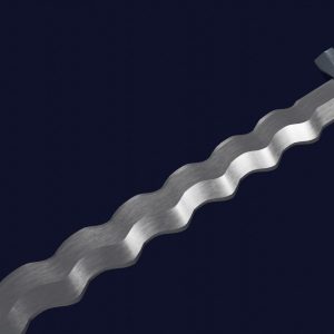 Flamberge sword with Xyphos handle