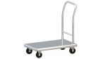 Flat Bed Self Assembly Stainless Steel Platform Trolley