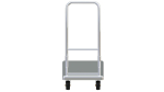 Flat Bed Self Assembly Stainless Steel Platform Trolley