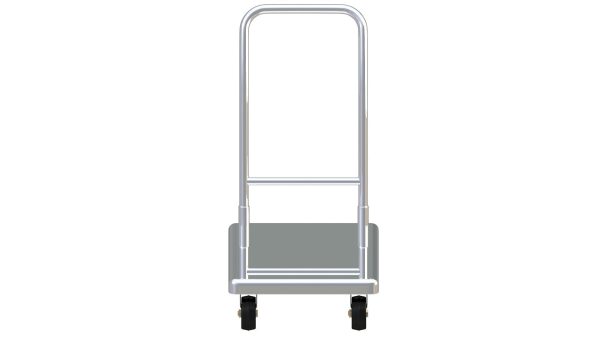 Flat Bed Self Assembly Stainless Steel Platform Trolley