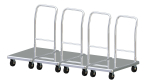 Flat Bed Self Assembly Stainless Steel Platform Trolley