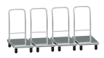 Flat Bed Self Assembly Stainless Steel Platform Trolley
