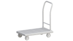 Flat Bed Self Assembly Stainless Steel Platform Trolley