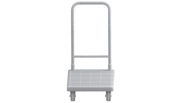 Flat Bed Self Assembly Stainless Steel Platform Trolley
