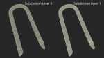 Flat Head Steel U-type Nail
