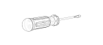 Flat Tip Screw Driver 2mm x 130mm Overall